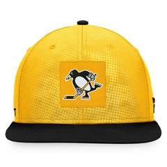 Pittsburgh Penguins Fanatics Authentic Pro Alternate Logo Snapback Hat - Gold/Black | US 4646675
