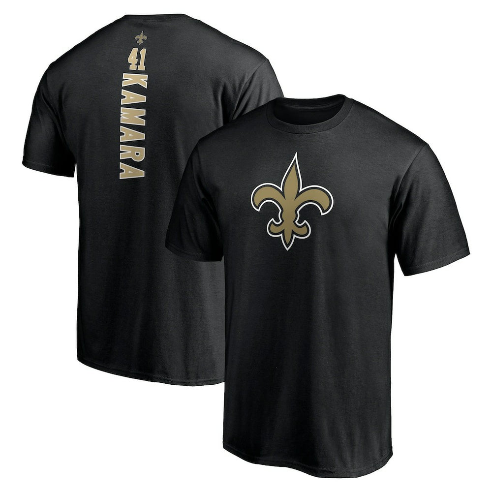 Alvin Kamara New Orleans Saints Playmaker T-Shirt - Black T-shirts