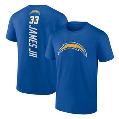 Derwin James Jr. Los Angeles Chargers Playmaker T-Shirt - Blue T-shirts