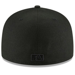 Cleveland Guardians New Era 59FIFTY Fitted Hat - Black/Black Hats