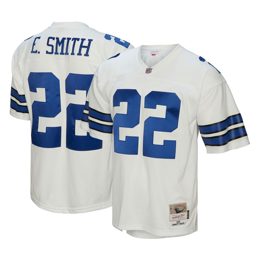 Emmitt Smith Dallas Cowboys Youth Retired Player Legacy Jersey - White Jerseys