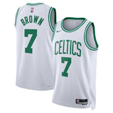 Jaylen Brown Boston Celtics Unisex Swingman Jersey Association Edition White - Nike