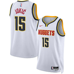 Nikola Jokic Denver Nuggets Unisex Swingman Jersey Association Editi- White - Nike