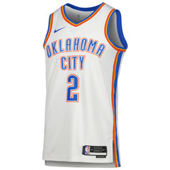 Shai Gilgeous-Alexander Oklahoma City Thunder Unisex Swingman Jersey Association Edition White - Nike