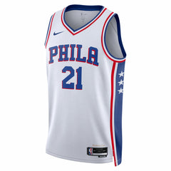 Joel Embiid Philadelphia 76ers Unisex Swingman Jersey Association Edition White - Nike