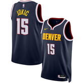 Nikola Jokic Denver Nuggets Unisex Swingman Jersey Icon Editi- Navy - Nike