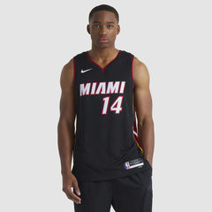 Tyler Herro Miami Heat Unisex Swingman Jersey Icon Edition Black - Nike