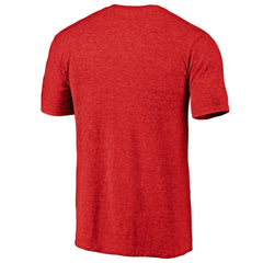 New England Patriots Hometown Collection The Shield Tri-Blend T-Shirt - Red T-shirts