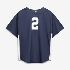 Derek Jeter New York Yankees Mitchell & Ness Authentic Batting Practice Jersey - Navy Jerseys