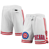 Chicago Cubs Pro Standard Team Logo Shorts - White Shorts
