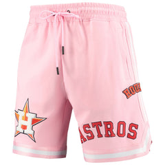 Houston Astros Pro Standard Logo Club Shorts - Pink Shorts