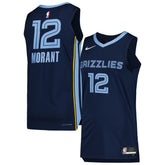 Ja Morant Memphis Grizzlies Authentic Jersey Icon Edition Navy - Nike
