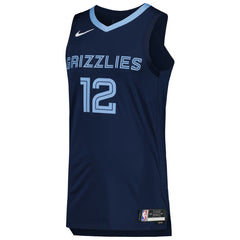 Ja Morant Memphis Grizzlies Authentic Jersey Icon Edition Navy - Nike