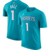 LaMelo Ball Charlotte Hornets Icon 2022/23 Name & Number T-Shirt Teal - Nike