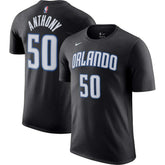 Cole Anthony Orlando Magic Icon 2022/23 Name & Number T-Shirt Black - Nike
