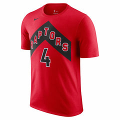 Scottie Barnes Toronto Raptors Icon 2022/23 Name & Number T-Shirt Red - Nike