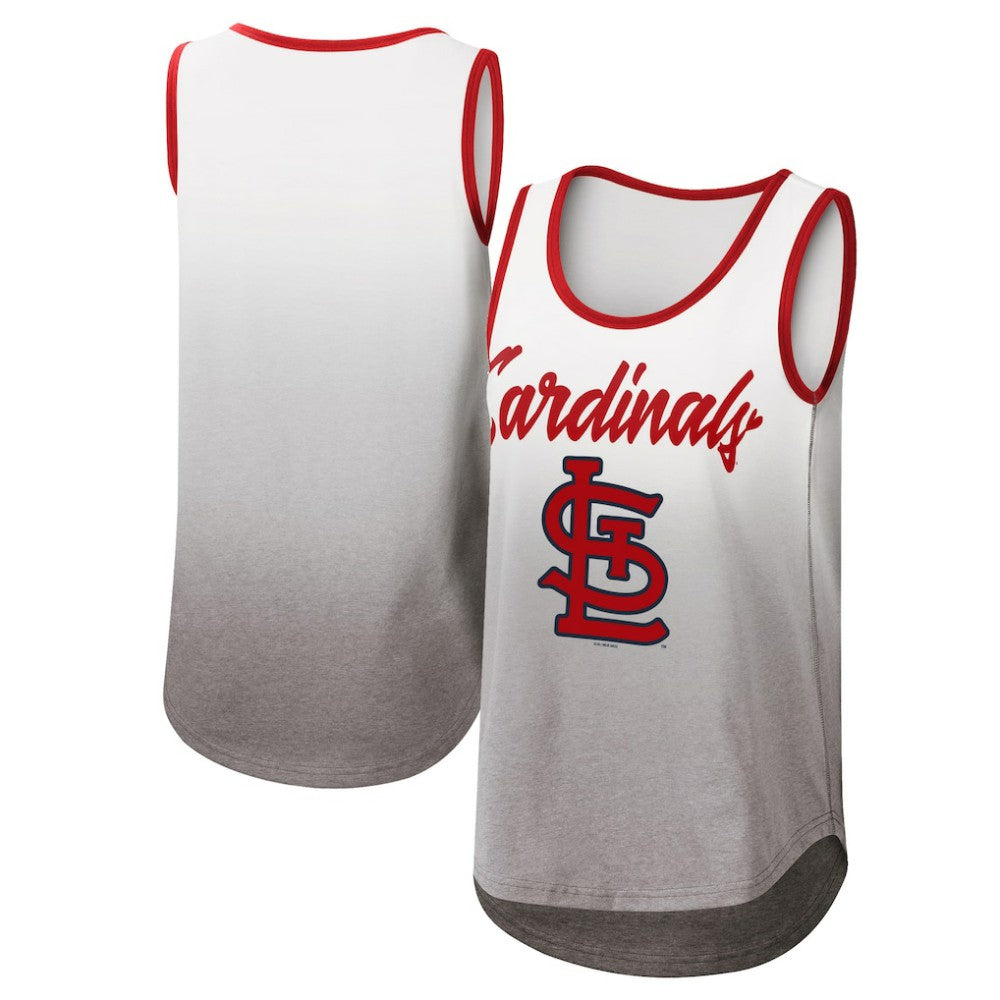 St. Louis Cardinals G-III 4Her by Carl Banks Women's Logo Opening Day Tank Top - White Tanks
