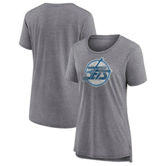 Winnipeg Jets Fanatics Women's Special Edition 2.0 Modern T-Shirt - Heather Gray | US 4659513