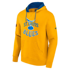 St. Louis Blues Fanatics Special Edition 2.0 Team Logo Pullover Hoodie - Gold | US 4660034