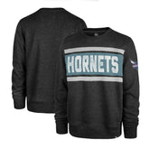 Charlotte Hornets '47 Tribeca Emerson Pullover Sweatshirt Heather Black - 47 brand outlet