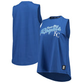 Kansas City Royals DKNY Sport Women's Marcie Tank Top - Royal Tanks