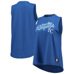 Kansas City Royals DKNY Sport Women's Marcie Tank Top - Royal Tanks