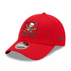 Tampa Bay Buccaneers New Era Framed AF 9FORTY Snapback Hat - Red Hats
