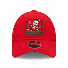 Tampa Bay Buccaneers New Era Framed AF 9FORTY Snapback Hat - Red Hats