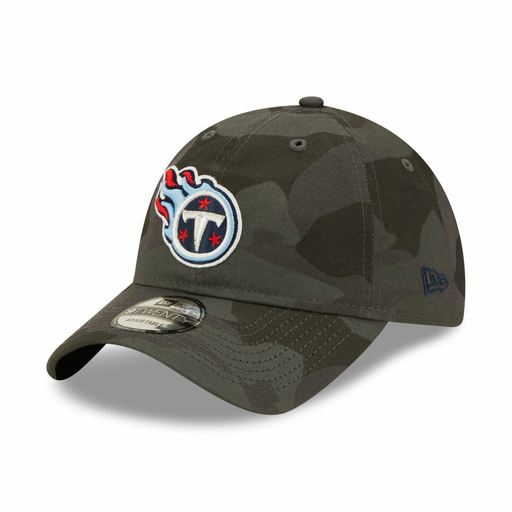 Tennessee Titans New Era Core Classic 2.0 9TWENTY Adjustable Hat - Camo Hats
