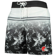 Cleveland Browns G-III Sports by Carl Banks Island Volley Swim Shorts - Black Shorts