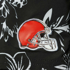 Cleveland Browns G-III Sports by Carl Banks Island Volley Swim Shorts - Black Shorts