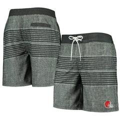 Cleveland Browns G-III Sports by Carl Banks Horizon Swim Shorts - Black Shorts