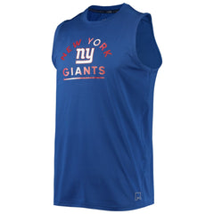 New York Giants MSX by Michael Strahan Rebound Tank Top - Royal Tops