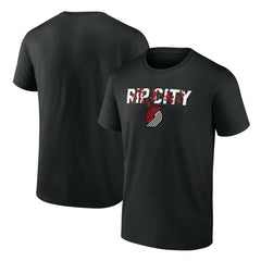 Portland Trail Blazers Tip-Off T-Shirt Black outlet
