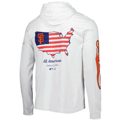 San Francisco Giants johnnie-O Edison Hoodie T-Shirt - White Hoodies