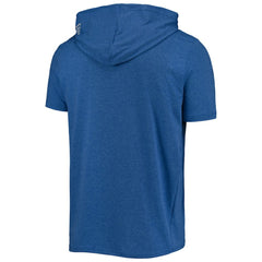 Chicago Cubs New Era Hoodie T-Shirt - Heathered Royal Hoodies