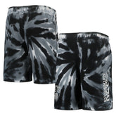 Brooklyn Nets Youth Santa Monica Tie-Dye Shorts Black outlet