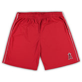 Los Angeles Angels Big & Tall Mesh Shorts - Red Shorts