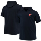 Minnesota Twins Big & Tall Jersey Short Sleeve Pullover Hoodie T-Shirt - Navy Jerseys