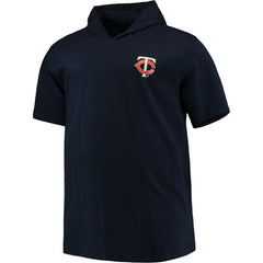 Minnesota Twins Big & Tall Jersey Short Sleeve Pullover Hoodie T-Shirt - Navy Jerseys