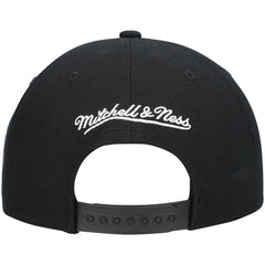 Dallas Mavericks Hardwood Classics Script 2.0 Snapback Hat Black - Mitchell & Ness