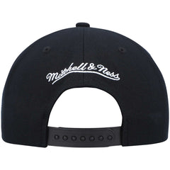 Minnesota Timberwolves Hardwood Classics Script 2.0 Snapback Hat Black - Mitchell & Ness