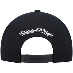 Washington Wizards Hardwood Classics Script 2.0 Snapback Hat Black - Mitchell & Ness