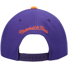 Phoenix Suns Hardwood Classics Team Two-Tone 2.0 Snapback Hat Purple/Orange - Mitchell & Ness