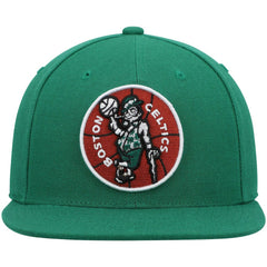 Boston Celtics Hardwood Classics Team Ground 2.0 Snapback Hat Kelly Green - Mitchell & Ness