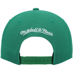 Boston Celtics Hardwood Classics Team Ground 2.0 Snapback Hat Kelly Green - Mitchell & Ness