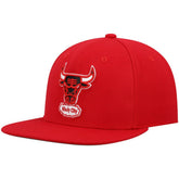 Chicago Bulls Hardwood Classics Team Ground 2.0 Snapback Hat Red - Mitchell & Ness