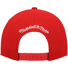 Chicago Bulls Hardwood Classics Team Ground 2.0 Snapback Hat Red - Mitchell & Ness