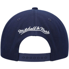 Golden State Warriors Hardwood Classics Team Ground 2.0 Snapback Hat Navy - Mitchell & Ness
