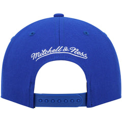 New York Knicks Hardwood Classics Team Ground 2.0 Snapback Hat Blue - Mitchell & Ness